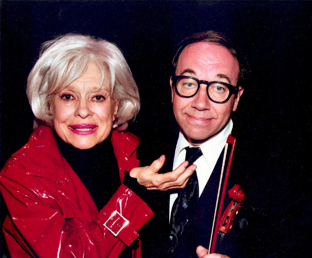 Carol Channing and Michael Townsend Wright