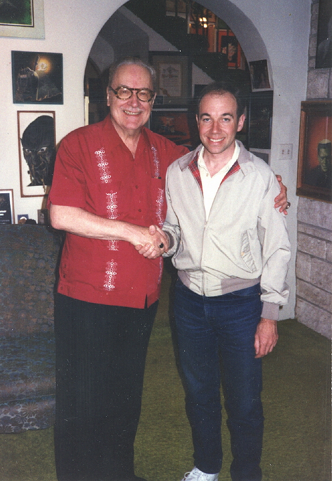 Forrest J. Ackerman meets Michael T. Wright