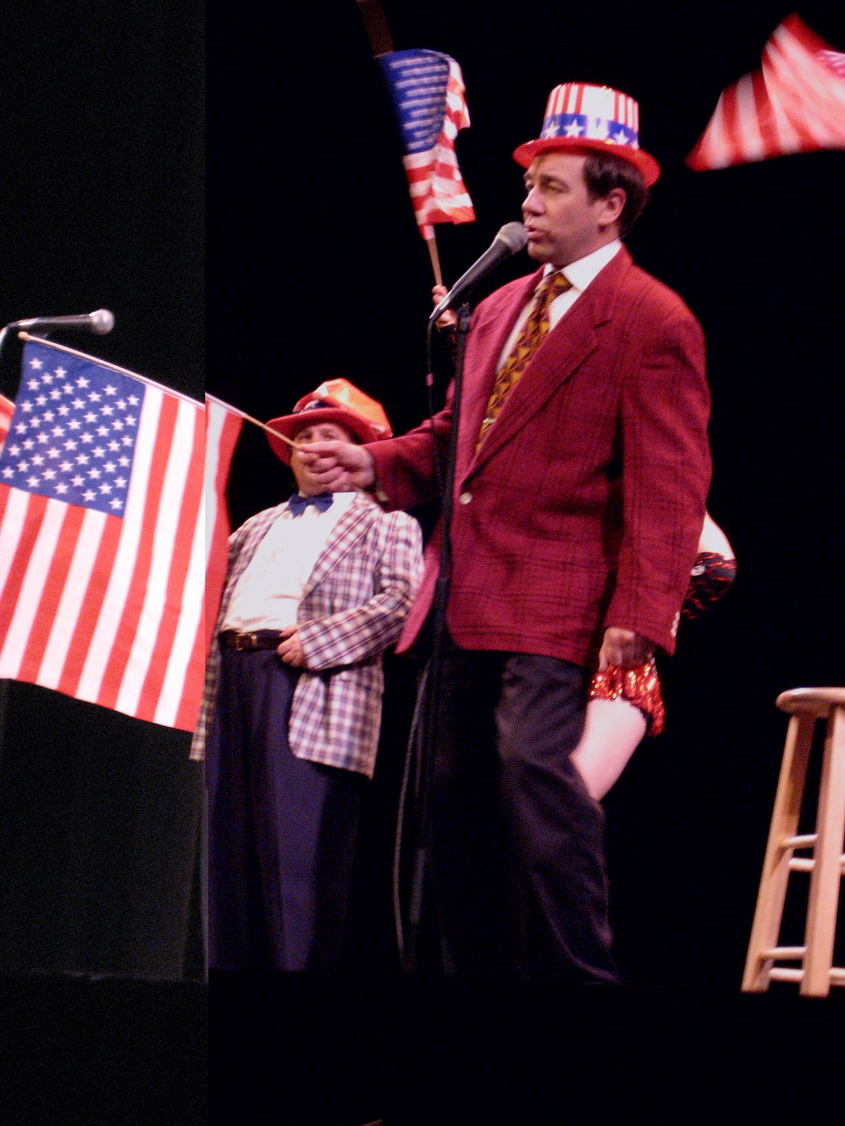 Michael Townsend Wright in Uncle Floyd's Last Authentic American Traveling Burlesque Show 